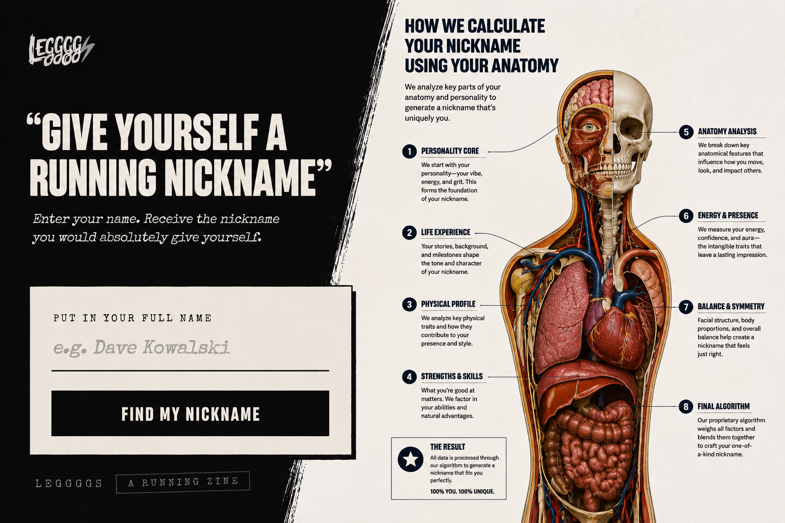 Nickname generator: Create your own running nickname